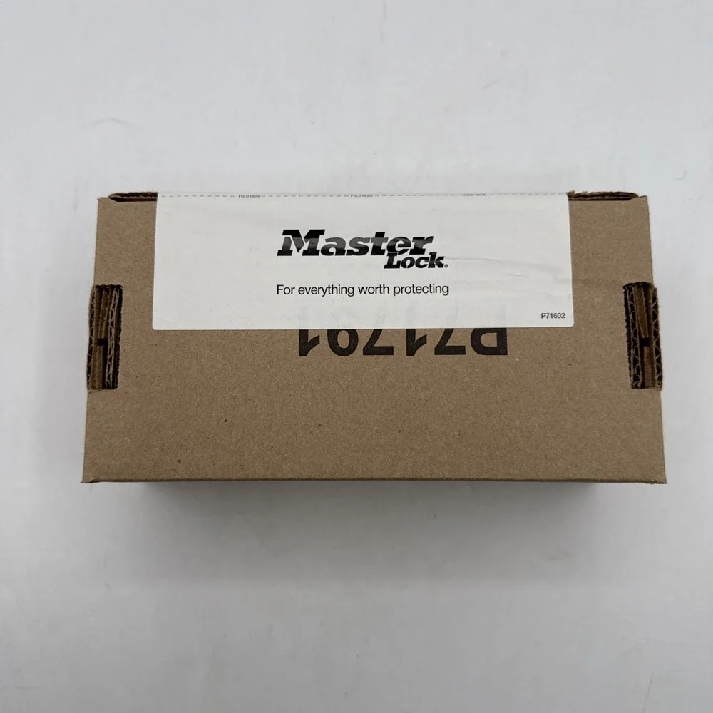 4 pack Master Lock Set Your Own Combination Padlock Black Resettable 178EC4‎